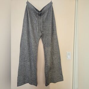Martha STEWART Charcoal Grey Wool Cashmere Mix Lounge Pants XL NWT